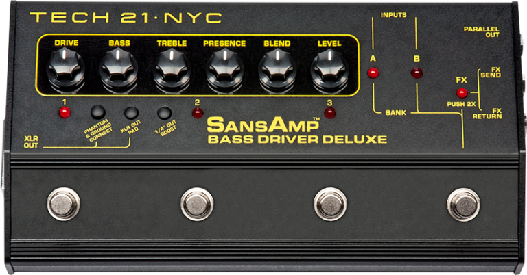 SANSAMP BASS DRIVER DI TECH 21•NYC