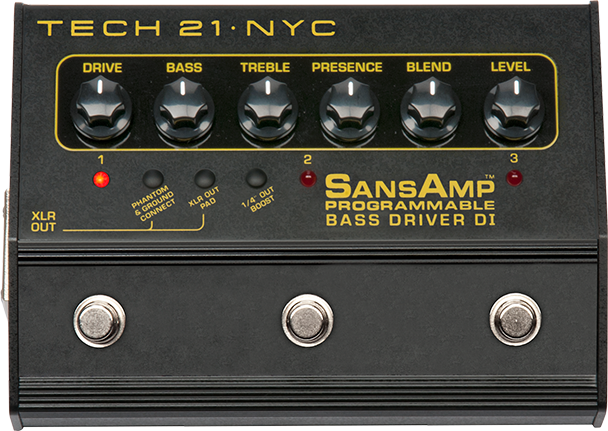 Bass Driver Programmable – Tech 21 NYC