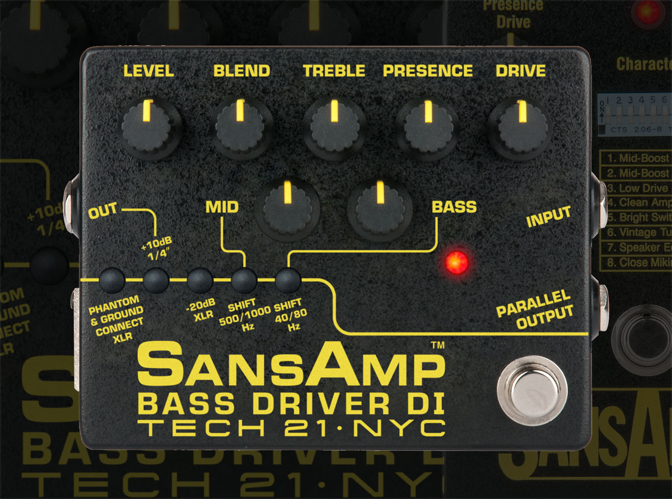 Tech 21 SansAmp Bass Driver DI