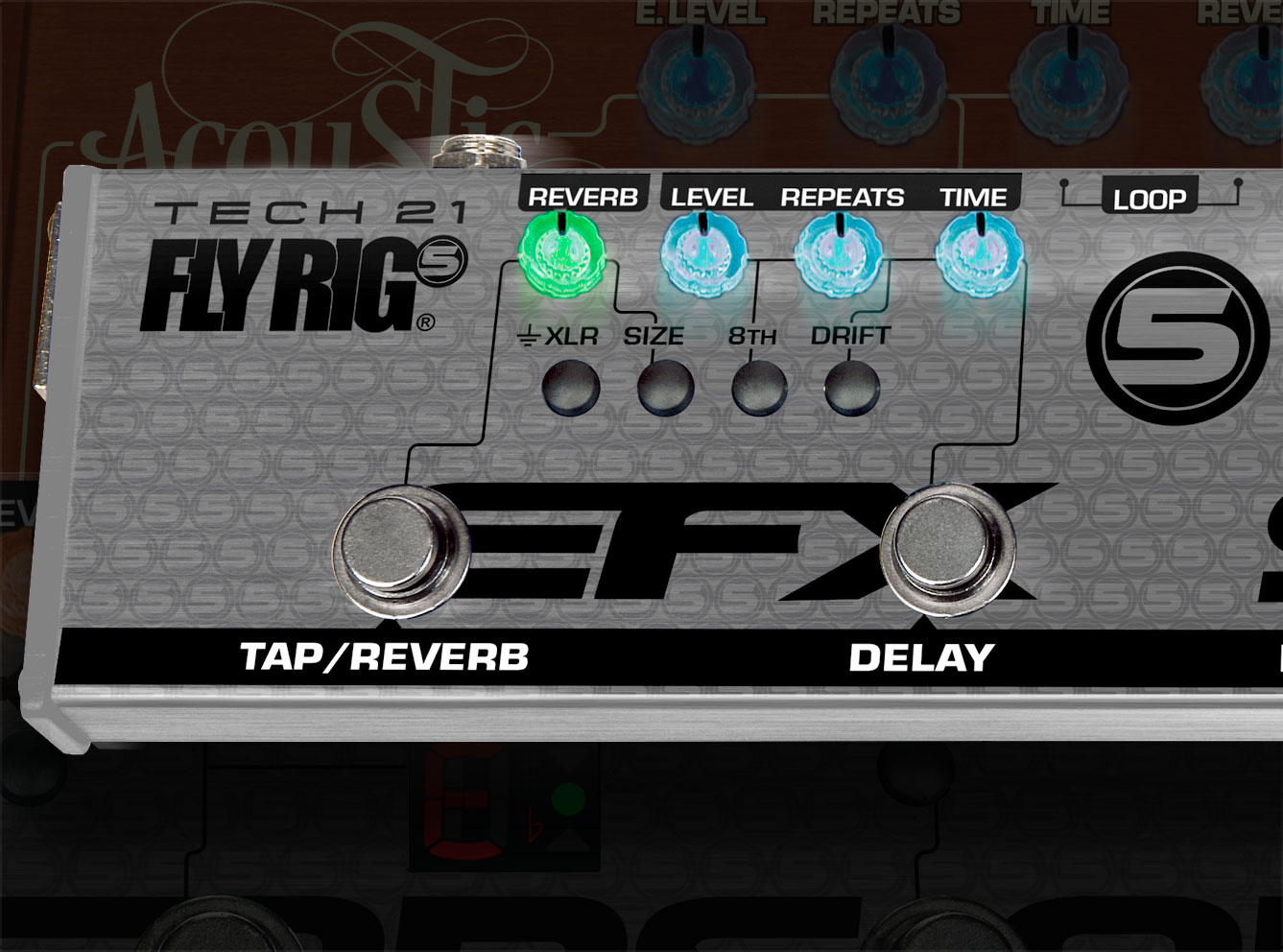 Tech 21 Fly Rig Pedals