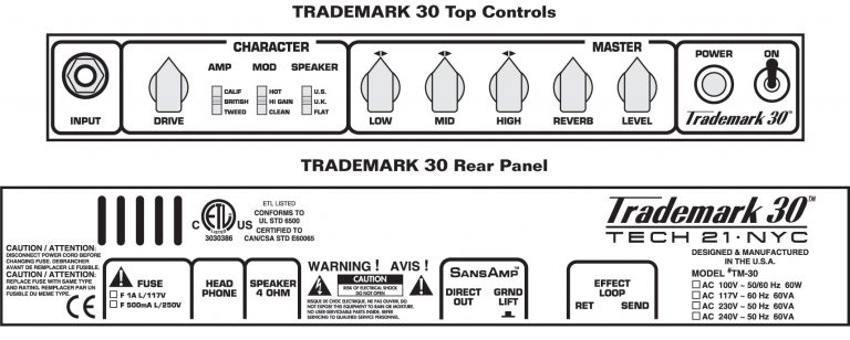 Trademark 30 Controls
