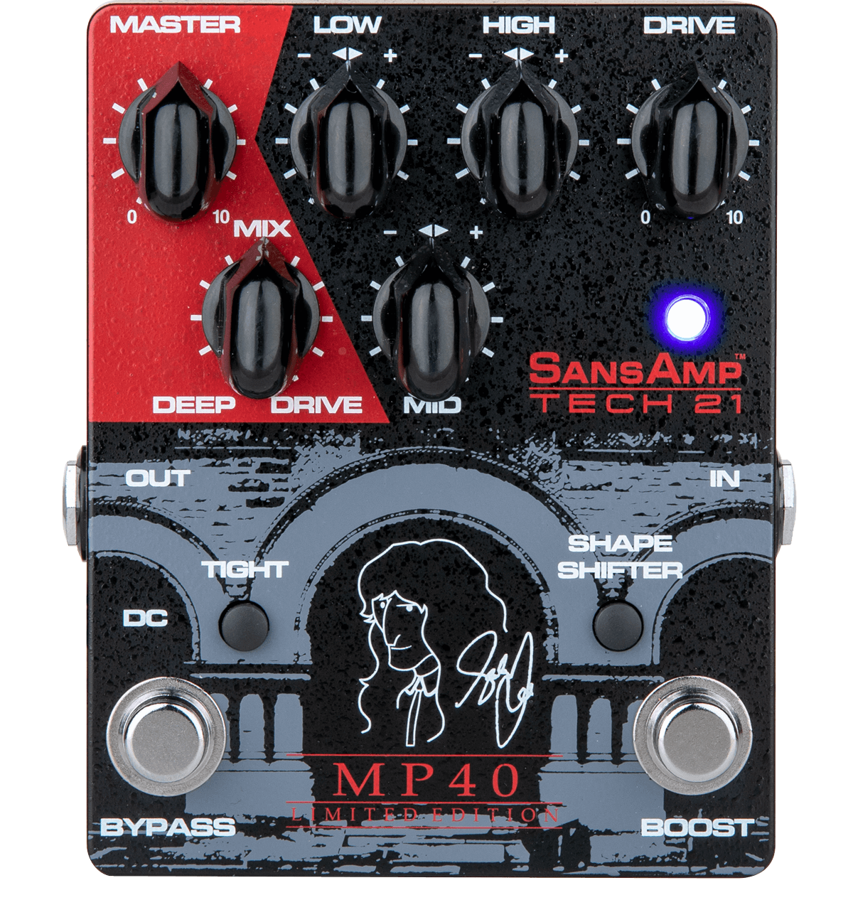 Tech 21 YYZ Shape Shifter Geddy Lee Signature SansAmp Bass Preamp Pedal, Murphy's Music, Instruments, Lessons