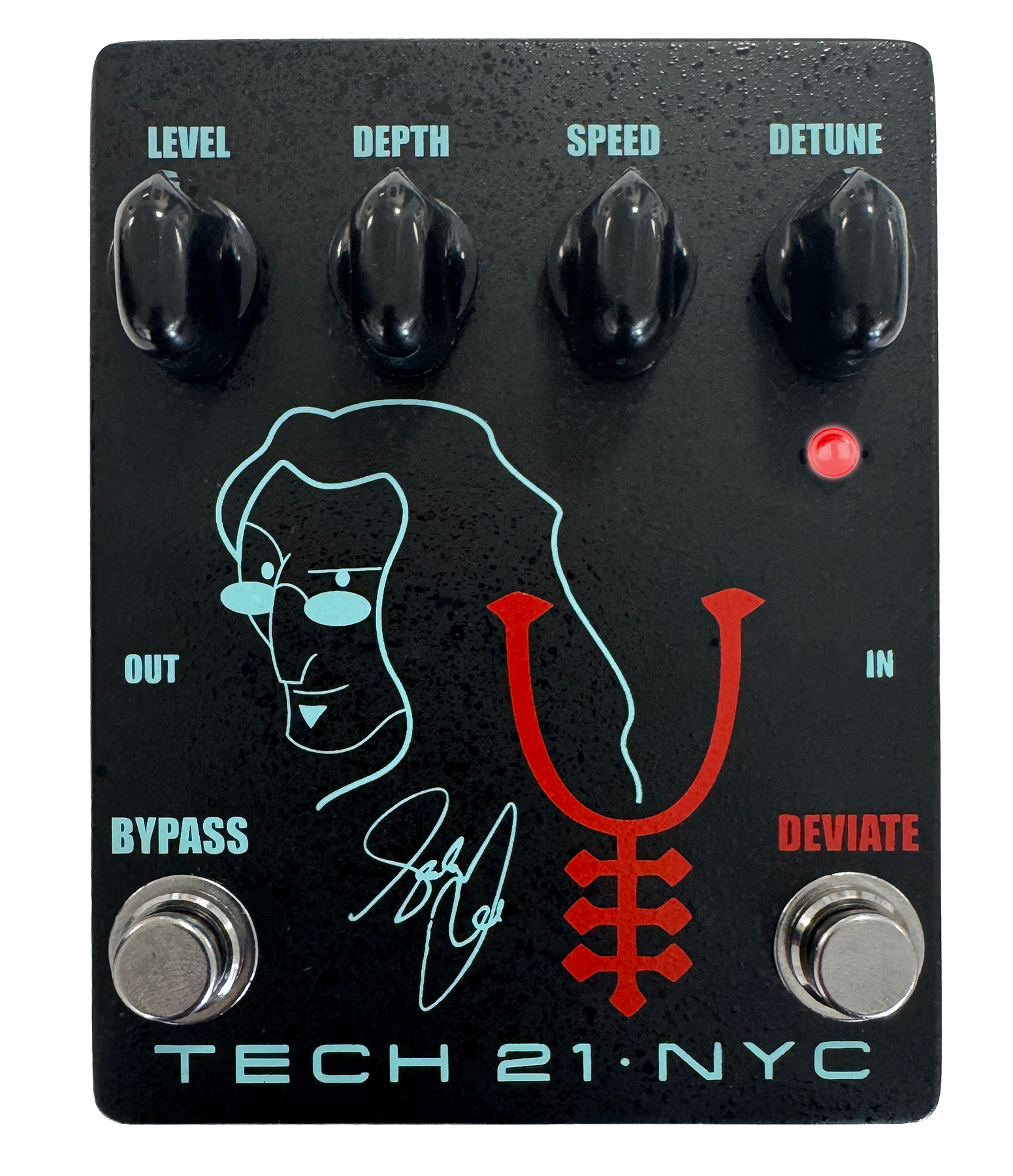 Front View of Geddy Lee Amalgamation Signature Chorus