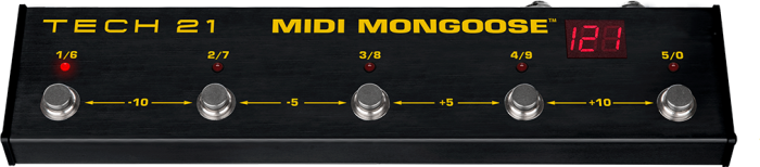 TECH 21 MIDI MONGOOSE